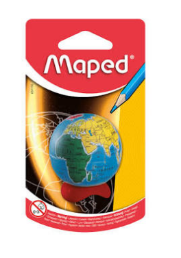 APONTADOR GLOBO 1 FURO COM DEPOSITO BLISTER X 1