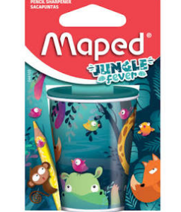 APONTADOR JUNGLE FEVER 2 FUROS COM DEPOSITO BLISTER X 1