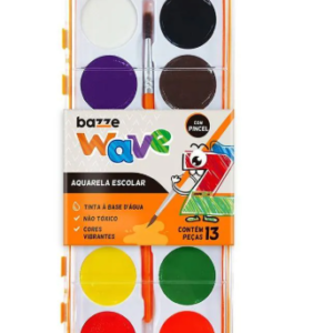 AQUARELA BAZZE 12 CORES CJTO