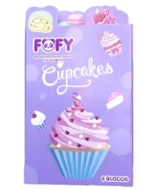 BLOCO ADESIVO CANDY .CUPCAKES