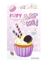 BLOCO ADESIVO CANDY .EAT ME