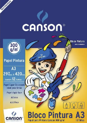 Bloco Canson Pintura Infantil 12 Fls A3 300G