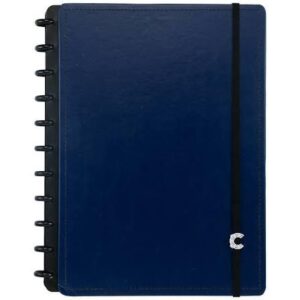 CADERNO DARK BLUE - GRANDE