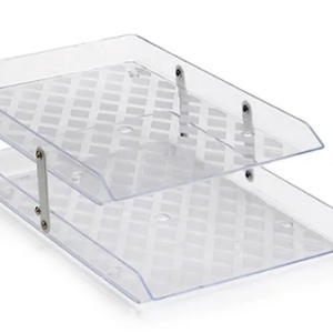 CAIXA CORRESPONDENCIA A4  DUPLA MOVEL|CRISTAL