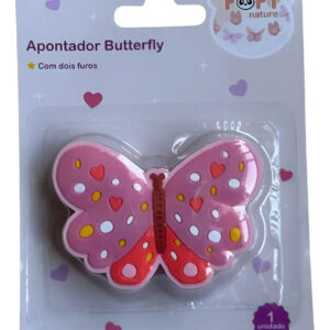 Apontador Com 2 Furos Fofy Rosa