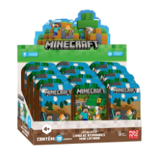 LIVRO DE ATIVIDADES MINI LATINHA MINECRAFT LEO&LEO