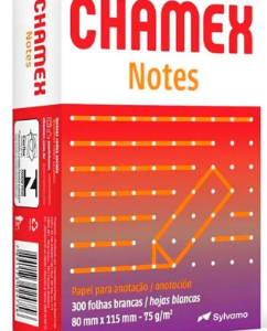 PAPEL CHAMEX NOTE 80X115 75GM2 BR C/300