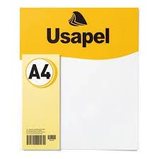 USAPEL PAPEL COUCHE BRANCO 180G/M2 210X297MM(A4) 50FLS