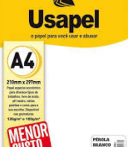 USAPEL PEROLA BRANCO 180G/M2 210X297MM(A4) 30FLS