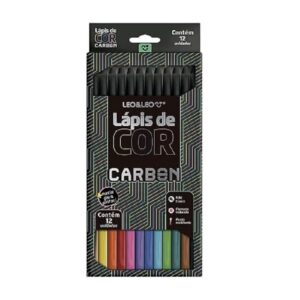 Lapis de cor 12 cores Carbon Leo & Leo