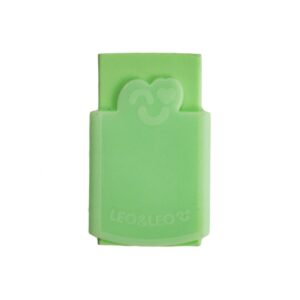 Borracha colorida pastel c/capa Leo&Leo