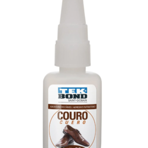 Cola Tenis Borracha Couro Tekbond Bico Anti Entupimento 20g Cor Transparente